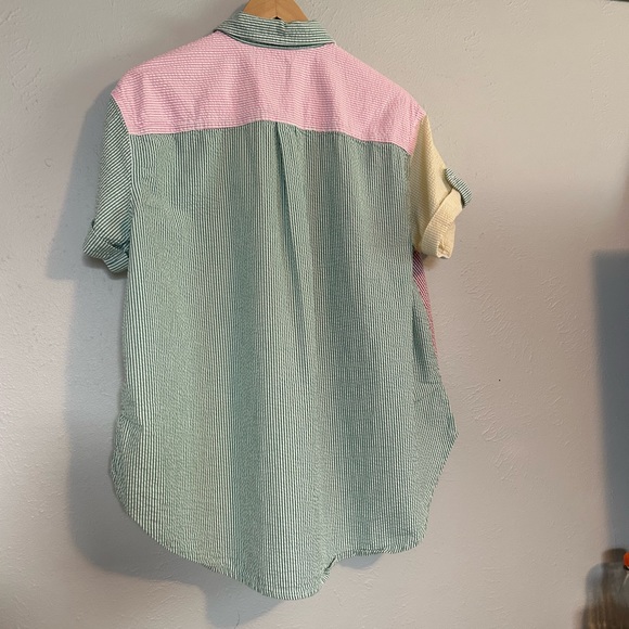 SOLD!! NO LONGER AVAILABLE!!! Urban Outfitters Pastel Color Block Ribbed Shirt! - Picture 5 of 8